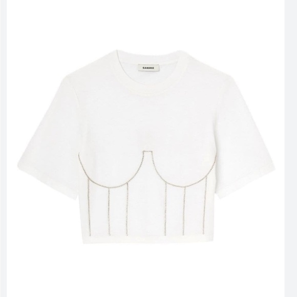 Sandro Strassy Tee NWT - Picture 2 of 5